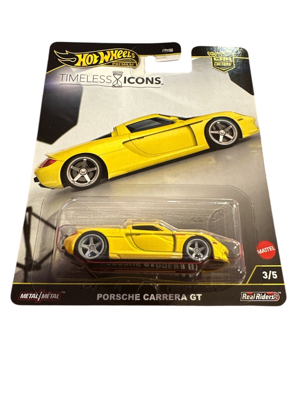 Hot Wheels Premium 1:64 Car Culture Legends Porsche carrera gt porsche carrera gt - Hot Wheels