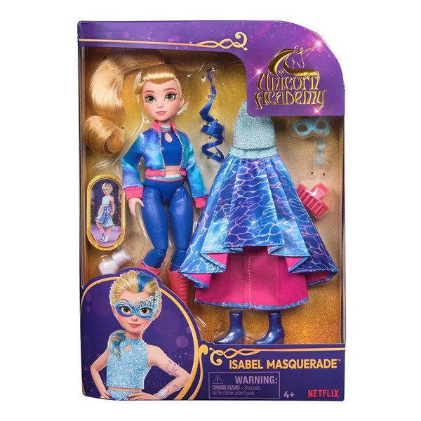 Unicorn Academy Dlx Doll Isabel Masquerade 24 cm Isabel masquerade - Leiker