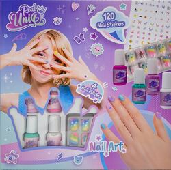 Real UniQ Nail Art sett Neglesett - Liniex