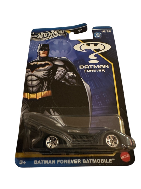 Hot Wheels Silver Batman 1:64 Batman Forever Batmobile Batma forever batmobile - Hot Wheels
