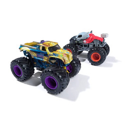 Monster Jam 1:64 Marvel 2 Pack Asst. Thanos VS Thor Thana VS Thor - Superhelta
