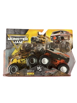 Monster Jam 1:64 Marvel 2 Pack Asst. Horse Power VS Fastro Van Horse Power VS Fastro Van - Superhelta