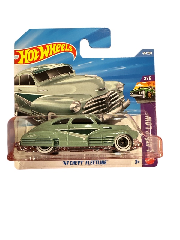 Hot Wheels 1:64 '47 Chevy Fleetline - Layin' Low 3/5  2026 47 Chevy Fleetline - Hot Wheels