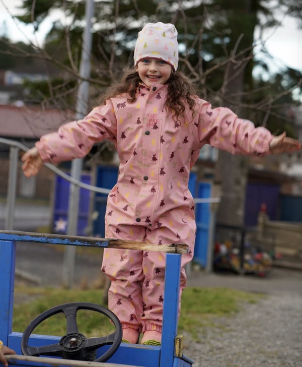 Kattnakken Heilårsregndress Hagl Rosa krystall Rosa krystall - Kattnakken