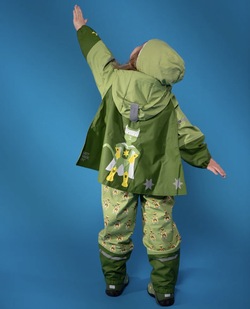 Kattnakken Regnsett Plask Superhelt Supergrønn - LIMITED EDITION Supergrønn - Kattnakken