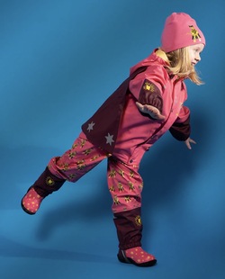 Kattnakken Regnsett Plask Superhelt Superrosa - LIMITED EDITION Superrosa - Kattnakken