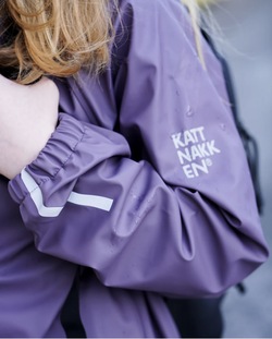 Kattnakken regnsett junior Blåbærmelk Blåbærmelk - Kattnakken