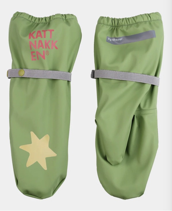 Kattnakken regnvottar Superhelt Supergrønn - LIMITED EDITION Supergrønn - Kattnakken