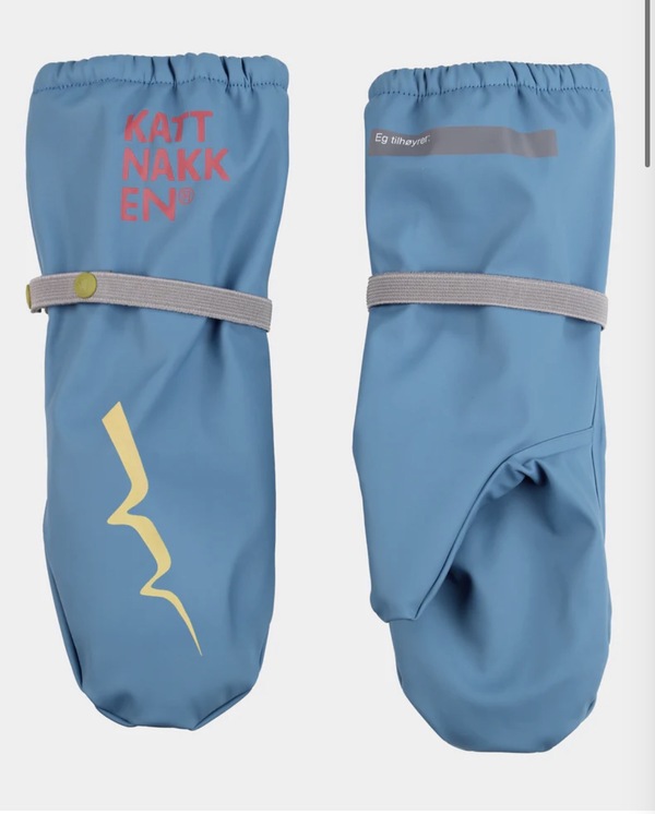 Kattnakken regnvottar Superhelt Superblå - LIMITED EDITION Superblå - Kattnakken