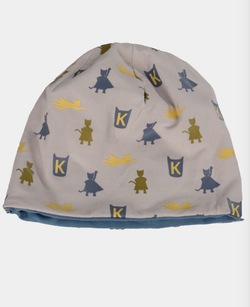 Kattnakken lue vendbar Superblå Superblå - Kattnakken