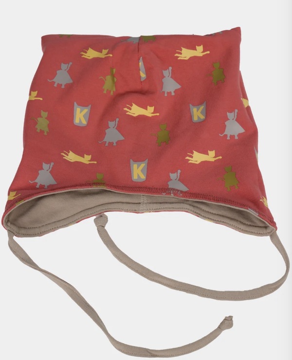 Kattnakken babylue vendbar Stokkrose/Lysbark Stokkrose/Lysbark - Kattnakken