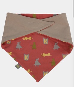 Kattnakken babysmekke vendbar Stokkrose/Lysbark Stokkrose/Lysbark - Kattnakken