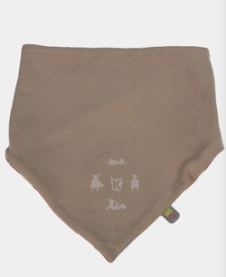 Kattnakken babysmekke vendbar Stokkrose/Lysbark Stokkrose/Lysbark - Kattnakken