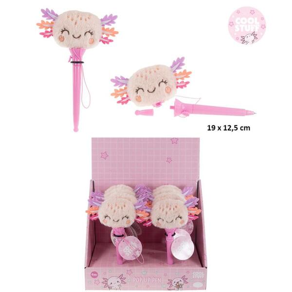PENN POP-UP AXOLOTL TINKA COOL STUFF Rosa - PAPIRKOMPANIET