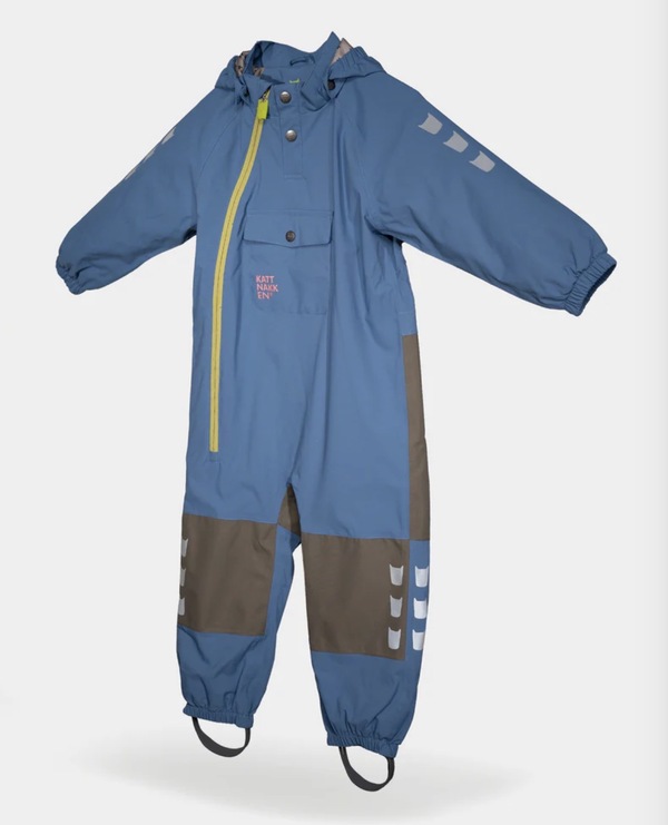 Kattnakken Vinddress / tynn Parkdress Blå Horisont (stor i størrelsen) Blå horisont - Kattnakken