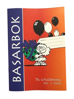 Basarbok 1-1000 Loddbok 1-1000 - Basar og bingo
