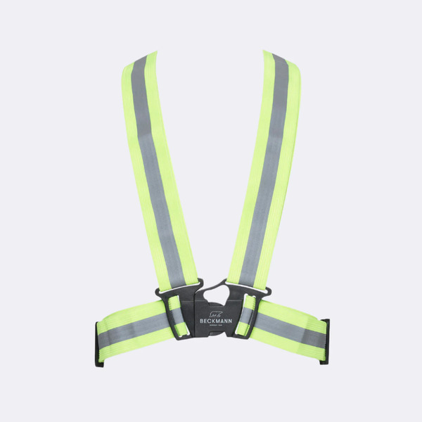 Beckmann B-SEEN & SAFE reflekssele, Yellow Refleksvest - Beckmann