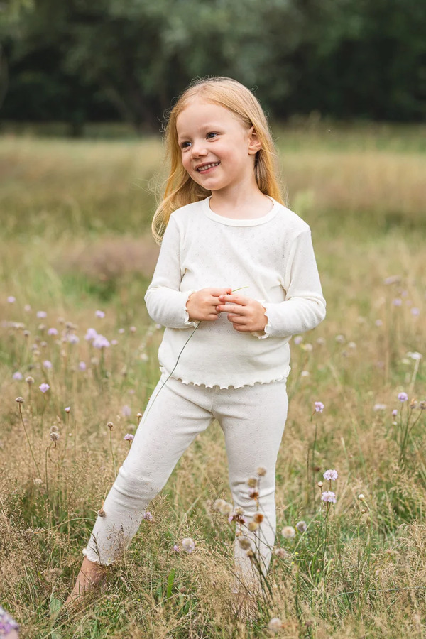  Lillelam Leggings July, Hvit Hvit - Lillelam