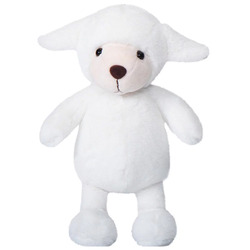 Lillelam Lammi Bamse  Hvit - Lillelam