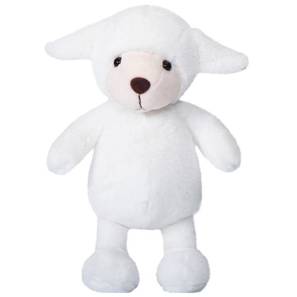 Lillelam Lammi Bamse  Hvit - Lillelam
