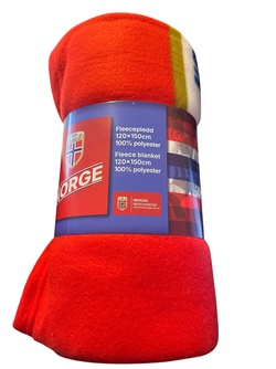 NFF FC Fleecepledd  120*150 cm Fleecepledd - Småvarer