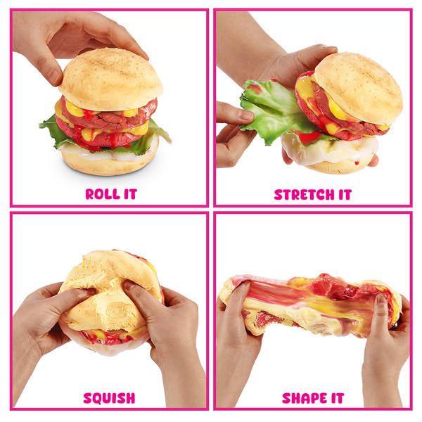 Slime Mart Fast Foos Hamburger hamburger - Zuru