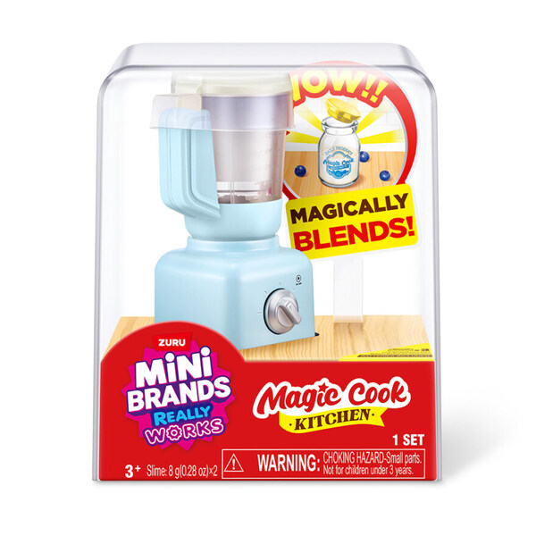 Mini Brands Really Works Magic Cook Kitchen S1 Blender - Leiker