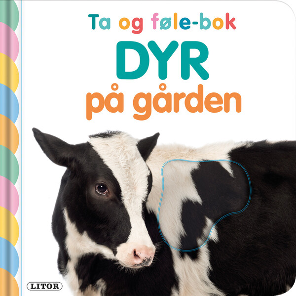 Ta-og føle-bok, Dyr på gården Ta-og føle bok - Egmont Litor