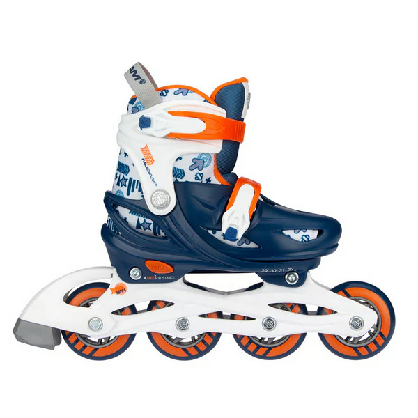 Nijdam Justerbare Inline-skøyter str 33-36 33-36 - Sport Me
