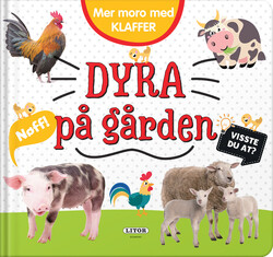 Lekebok Dyra på gården med klaffer Lekebok - Egmont Litor