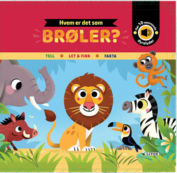 Lekebok med lyd Hvem er det som brøler? Lekebok med lyd - Egmont Litor