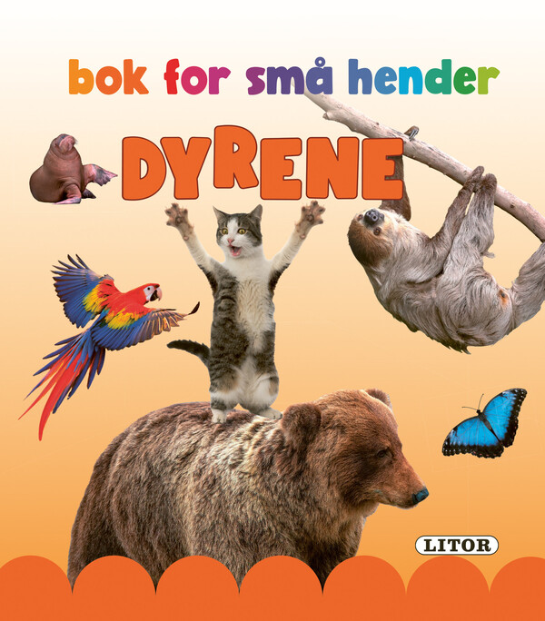 Pekebok Bok for små hender - Dyrene Pekebok - Egmont Litor