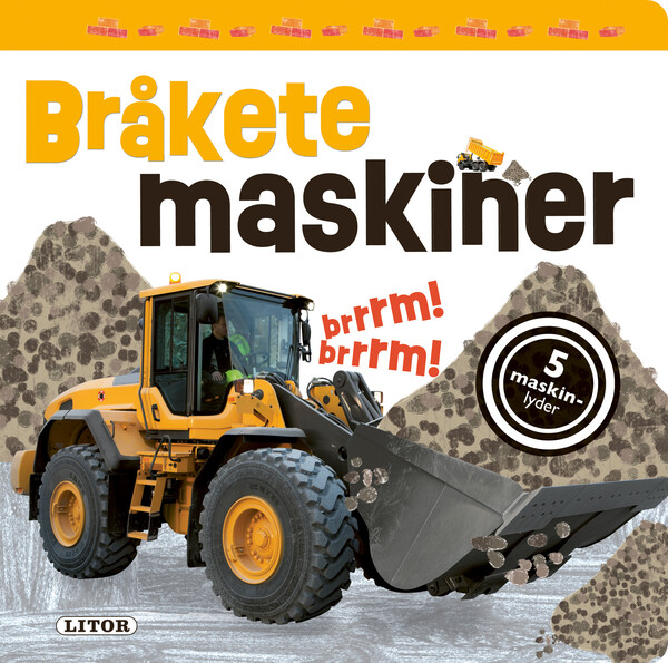 Lekebok med lyd Bråkete maskiner Lekebok - Egmont Litor