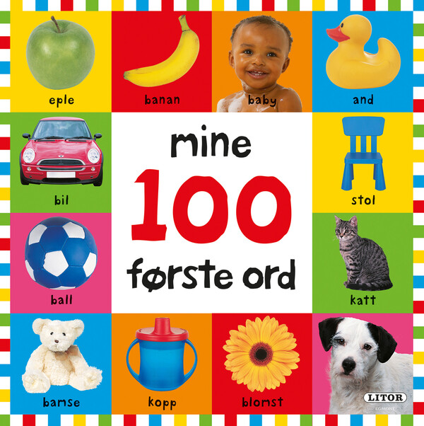 Pekebok Mine 100 første ord Pekebok - Egmont Litor