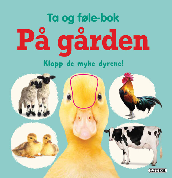 Lekebok Ta-og føle På gården Lekebok - Egmont Litor