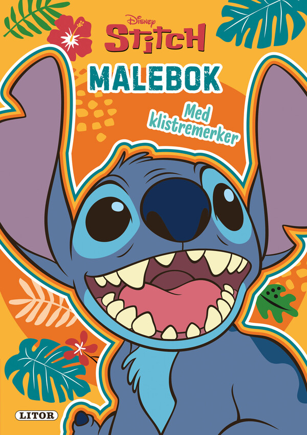 Malebok WD Stitch Stitch - Egmont Litor