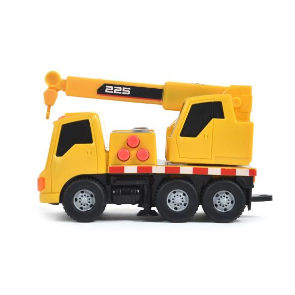 Power X, Mini Arbeidskjøretøy, 4 varianter. Kranbil - Leiker