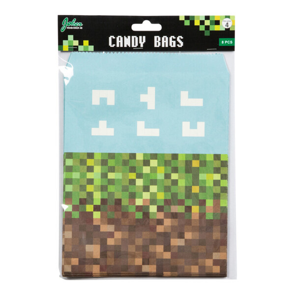 Godtepose Pixel Level Up 8-pk Pixel level up 8-pk - Bursdag/Fest