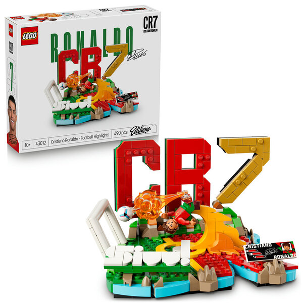 LEGO 43012 Cristiano Ronaldo – fotball-høydepunkter Christiano Ronaldo - Lego Fotball