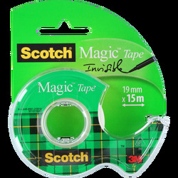 Scotch Tape 19mm x 15m klar - Kontorutstyr