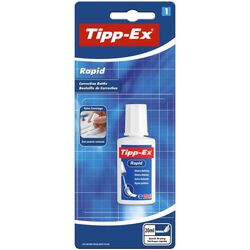 Korrekturlakk TIPP-EX Rapid 20ml blister korrekturlakk - Kontorutstyr