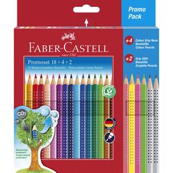 Fargeblyant FABER-CASTELL (24) Faber-Castell 24stk - Kontorutstyr