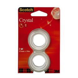 Tape SCOTCH Crystal 12mmx10m refill (2) Crystal - Kontorutstyr