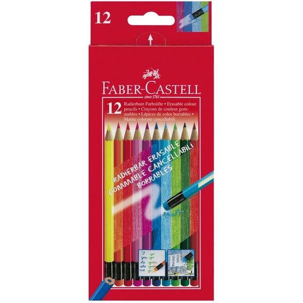 Fargeblyant FABER-CASTELL ass. (12) fargeblyant - Kontorutstyr