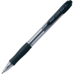 Kulepenn PILOT Supergrip F sort Sort  - Kontorutstyr