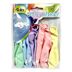BALLONGER UNICORN PASTELL 10 PK UNICORN - Tinka