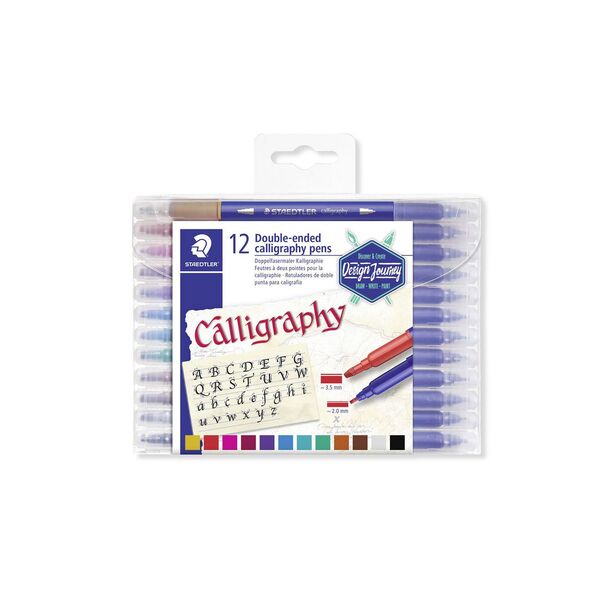 Kalligrafipenn STAEDTLER DUO (12) calligraphy pens - Kontorutstyr