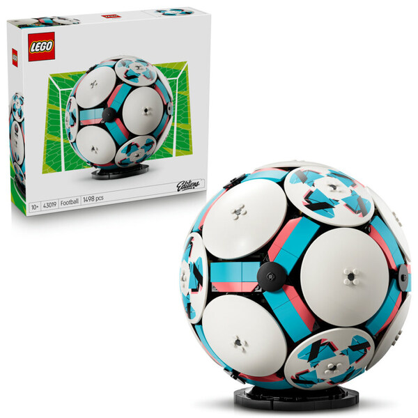 LEGO 43019 Fotball blå, rosa - LEGO