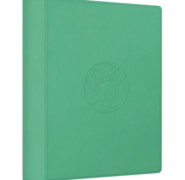 PÅ VEI TIL OSS! Pokemon Crystal Gathering Binder Set - kinesisk - Leafeon - levering i uke 32 Leafeon binder set - Pokemon Kinesisk