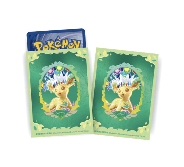 PÅ VEI TIL OSS! Pokemon Crystal Gathering Binder Set - kinesisk - Leafeon - levering i uke 32 Leafeon binder set - Pokemon Kinesisk